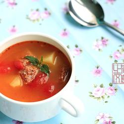 中西合璧牛肉汤的做法[图]