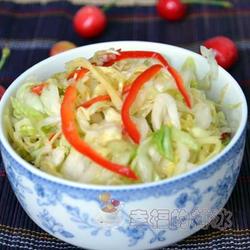 凉拌圆白菜的做法[图]