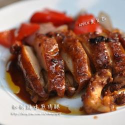 秘制豉味煎鸡腿的做法[图]