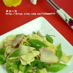 尖椒豆片的做法[图]