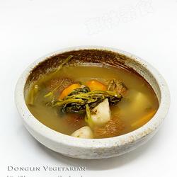 西洋菜芋艿煲猴头菇的做法[图]