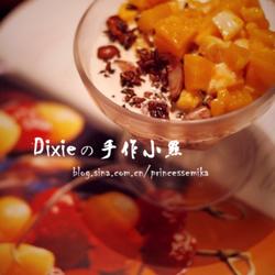 芒果椰汁黑糯米的做法[图]