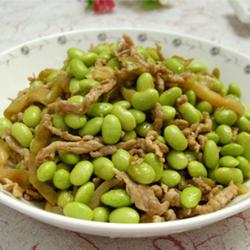 毛豆榨菜肉丝的做法[图]