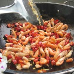 辣炒河虾的做法[图]