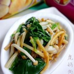 菠菜两吃的做法[图]