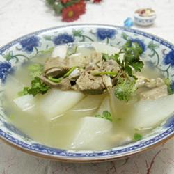萝卜羊肉汤的做法[图]