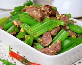 芹菜拌腱肉[图]