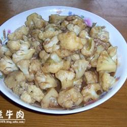 肉末烧菜花的做法[图]