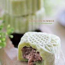 自制抹茶冰皮月饼的做法[图]