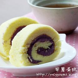 紫薯蛋糕卷的做法[图]