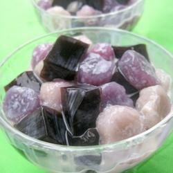 炼奶粉圆龟苓膏的做法[图]