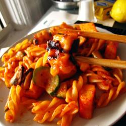 香辣海鲜意粉的做法[图]