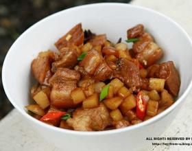 红烧肉炖土豆[图]