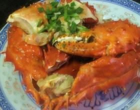 葱姜帝王蟹[图]
