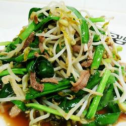 肉爆芽菜的做法[图]
