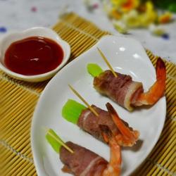 培根卷虾仁的做法[图]
