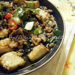 橄榄菜肉末豆腐的做法[图]