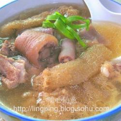 竹荪煲猪尾的做法[图]