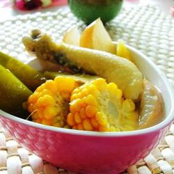 飘香水果鸡汤的做法[图]