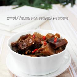 麻香藕焖鸭的做法[图]