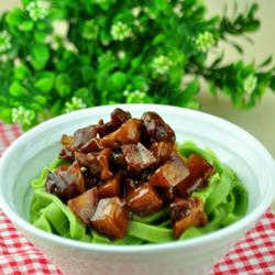 菠菜面条的做法[图]