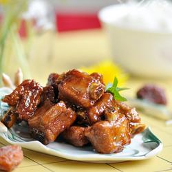 茄汁话梅排骨的做法[图]