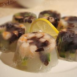 黄瓜虾仁冻的做法[图]
