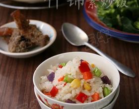 什锦素炒饭[图]