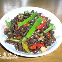 野山椒炒牛柳的做法[图]