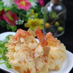 杏仁虾排的做法[图]