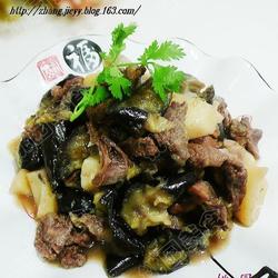 羊腩烧茄子的做法[图]