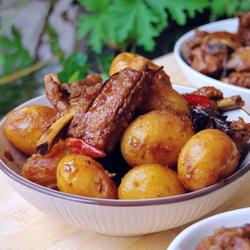 小土豆炖排骨的做法[图]