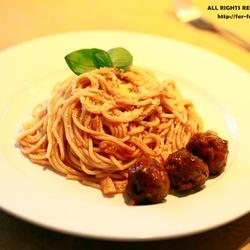 红酱肉丸意大利面的做法[图]