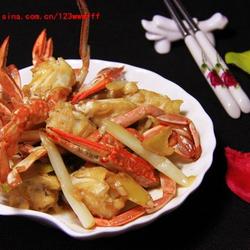 葱姜炒蟹的做法[图]