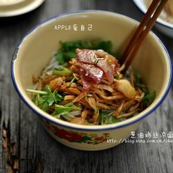 葱油鸡丝凉面的做法[图]