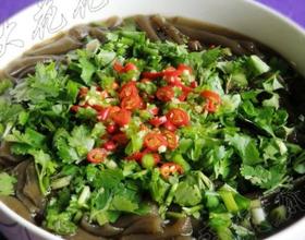 凉拌蕨根粉[图]