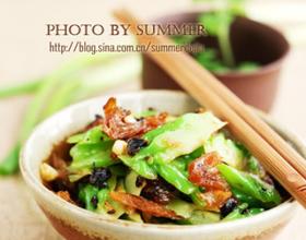 豆豉鲮鱼炒苦瓜[图]