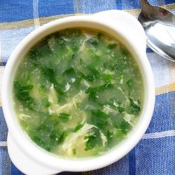 菠菜蛋花汤的做法[图]