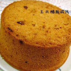 玉米腊肠戚风的做法[图]