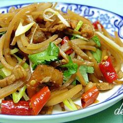 炒咸疙瘩丝的做法[图]
