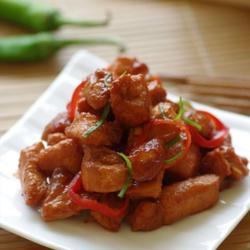 甜辣鸡球的做法[图]