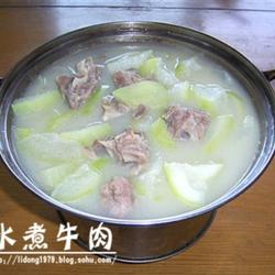 奶汤冬瓜炖排骨的做法[图]