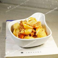 红酱肉末捞意粉的做法[图]