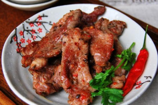 香煎梅花肉