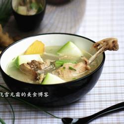 冬瓜鸭汤的做法[图]