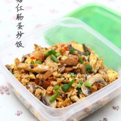 菌菇红肠蛋炒饭的做法[图]