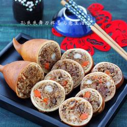 鱿鱼米肠的做法[图]