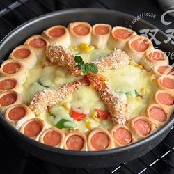 香酥虾花边披萨的做法[图]
