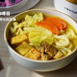 时蔬咖喱乌冬面的做法[图]