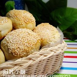 芝麻鲜肉小烧饼的做法[图]